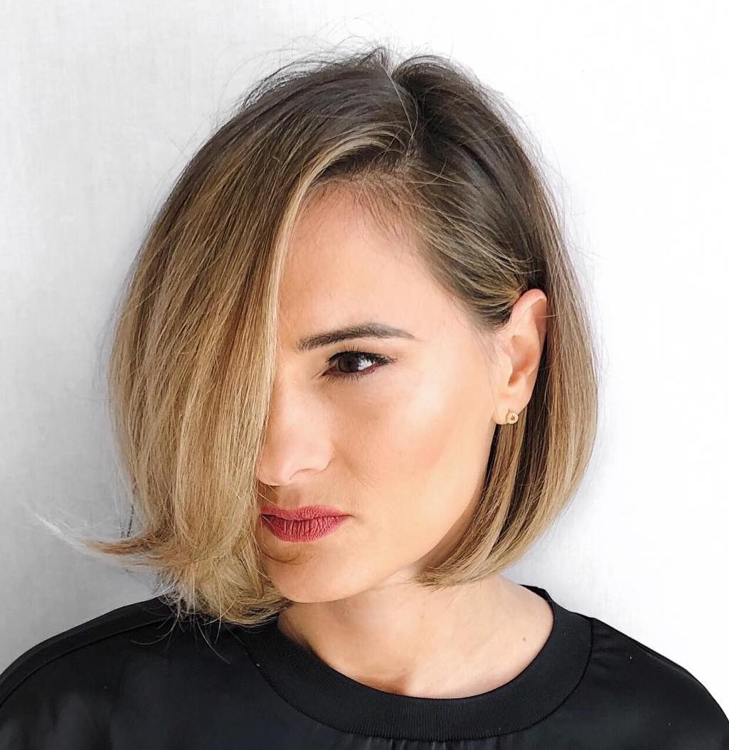 Bronde Peek-A-Boo Bob voor fijn haar