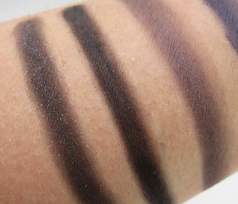 NYX Smokey palet swatches