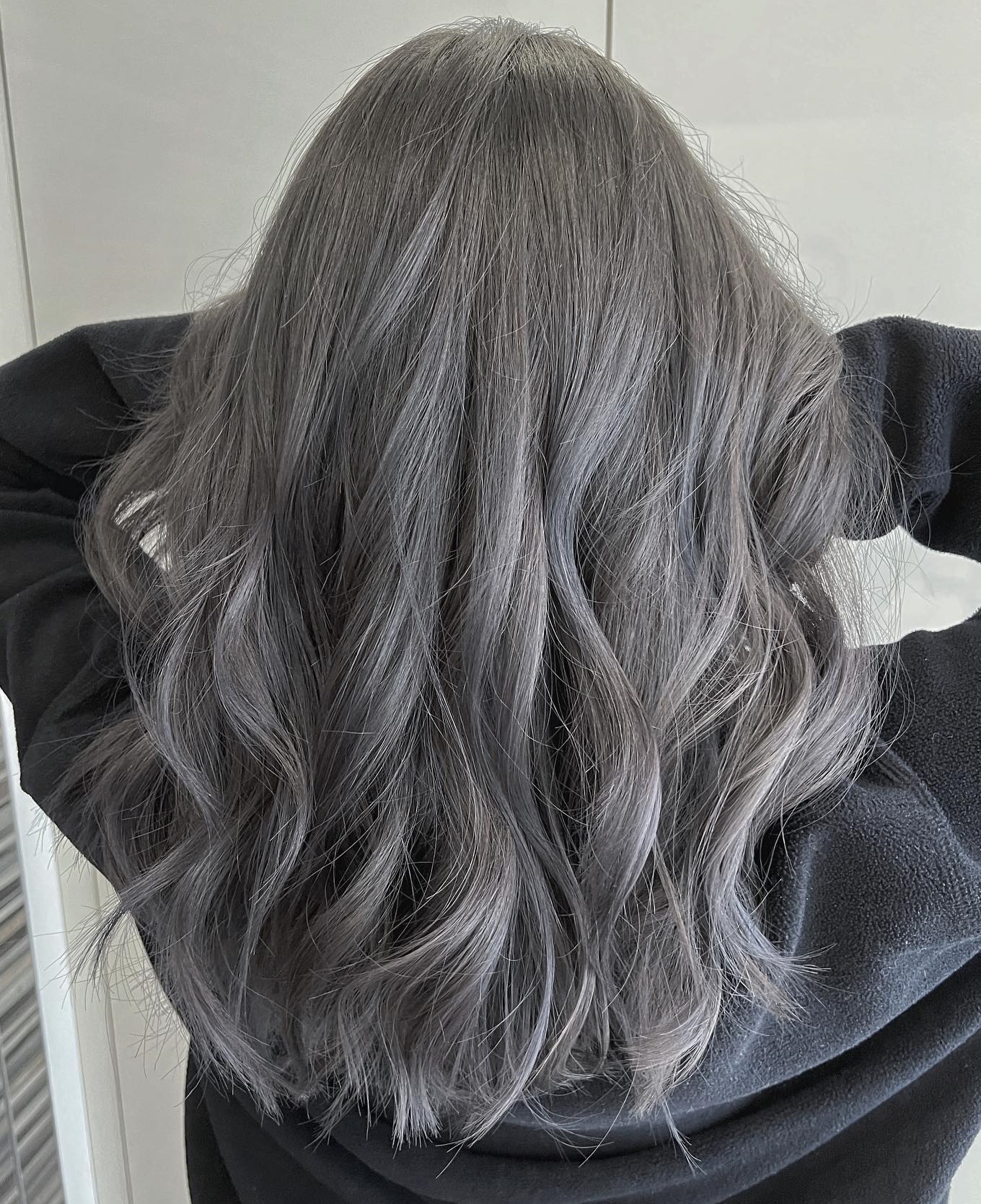 Donkergrijs Ombre Haarkleur