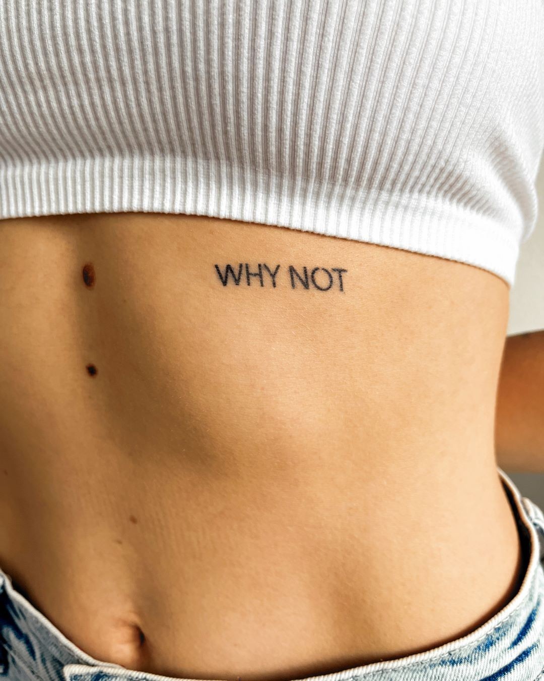 'Waarom niet' Tijdelijke Tattoo