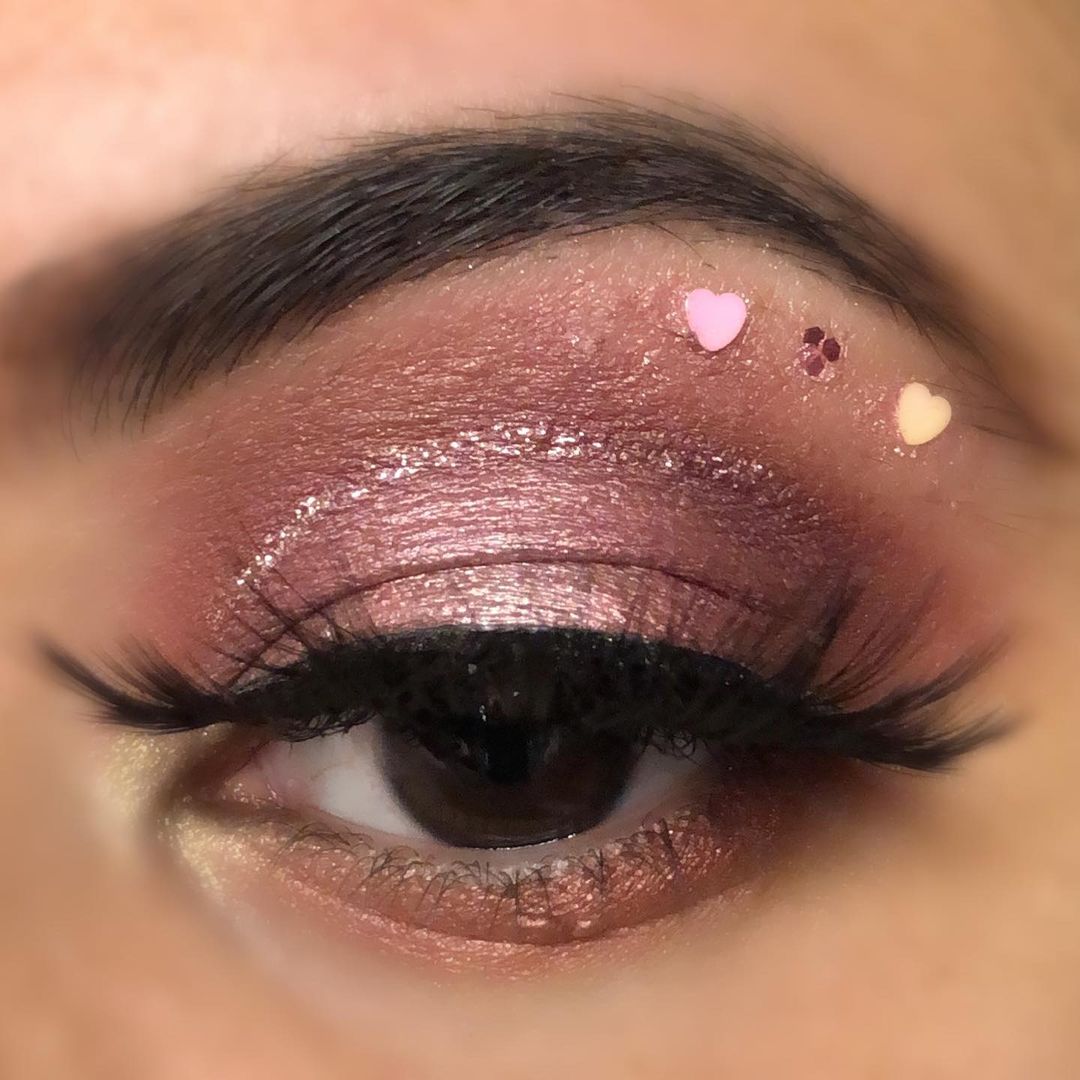 Glamoureuze Rose Gold Glitter Eja