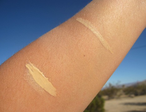 Stila Stay All Day Foundation en Concealer swatches