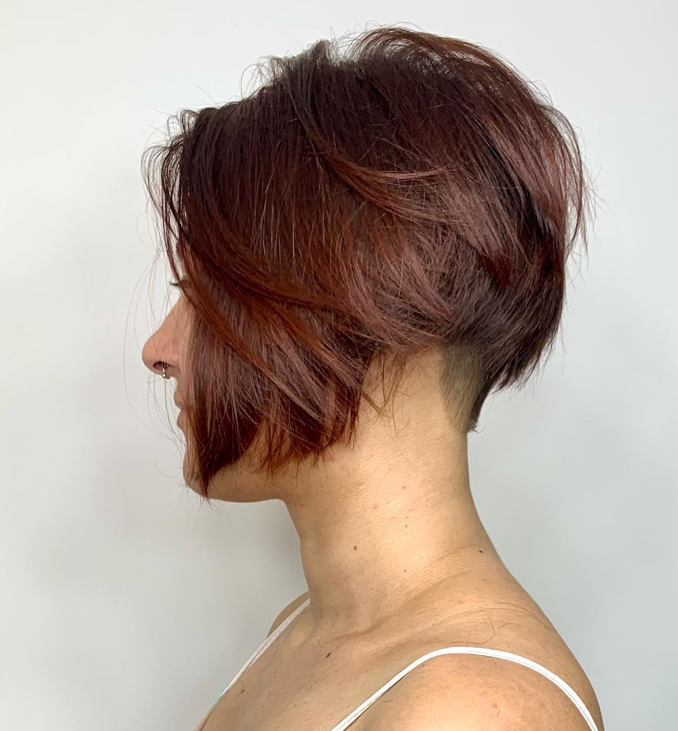 Subtiel Undercut Bob Kapsel