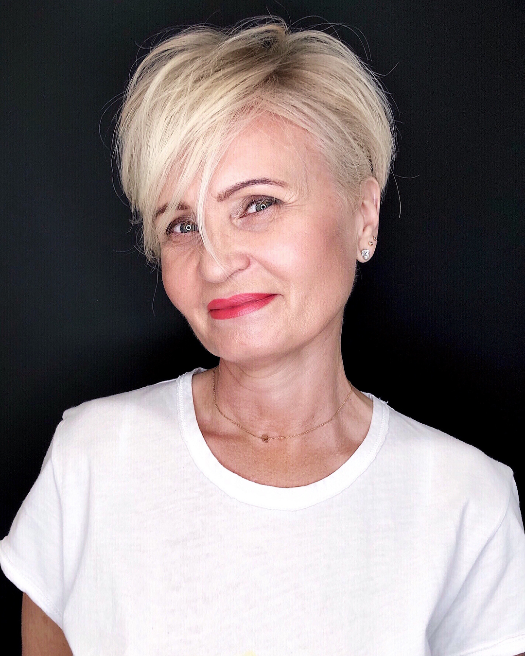 Getextureerd Blond Pixie Kapsel