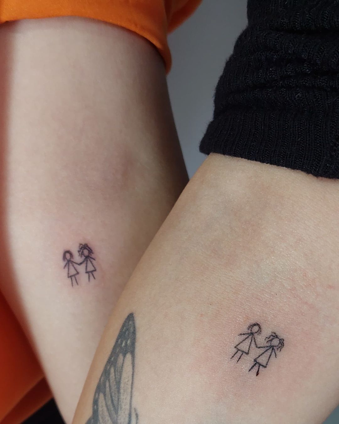 Schattige paar tatoeages voor leuke en avontuurlijke partners