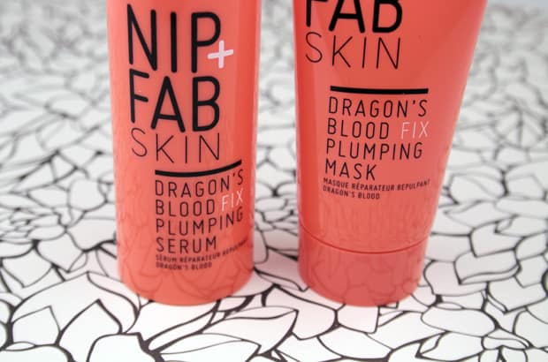 Nadere blik op Nip + Fab Dragon's Blood Fix Plumping Serum en Masker 