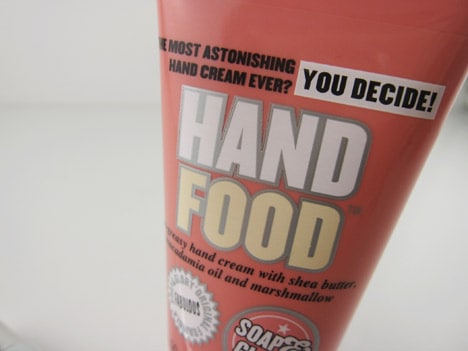 Nadere blik op Soap and Glory Hand Food