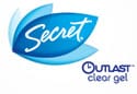 Secret Outlast Clear Gel logo