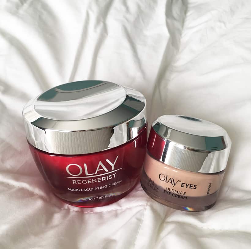 Olay Regenerist Micro Sculpting Cream en Olay Eyes Ultimate Eye Cream