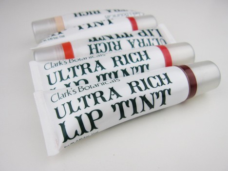 Clark's Botanicals Ultra Rich Lip Tint collectie