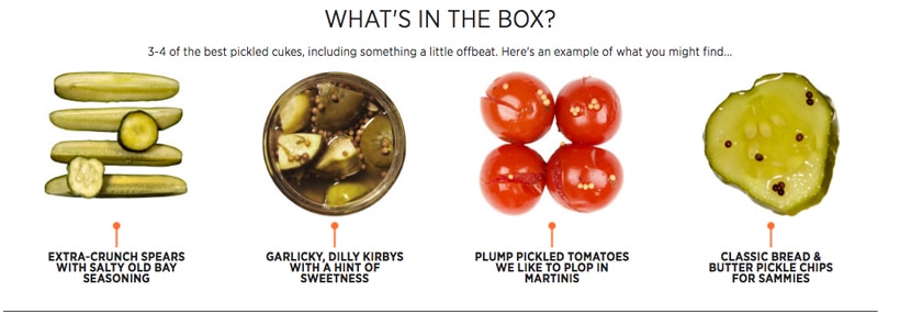 Pickle Abonnement Box 