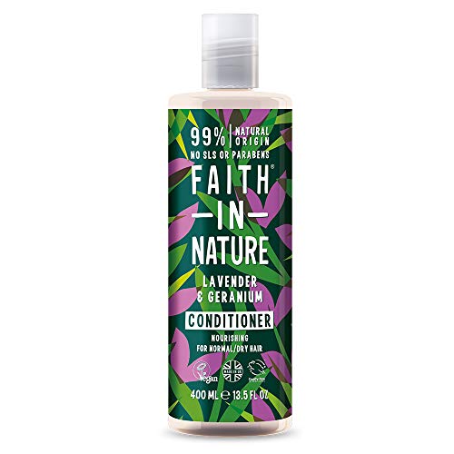 Geloof in de Natuur Natuurlijke Lavendel &Geranium Conditioner, 400 ml