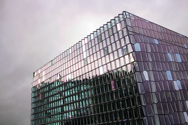 Harpa Concert Hall Reykjavik IJsland