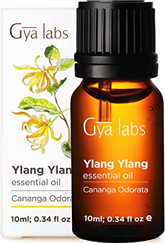 Gya Labs Ylang Ylang etherische olie voor huidverzorging, stressverlichting en haargroei 10ml