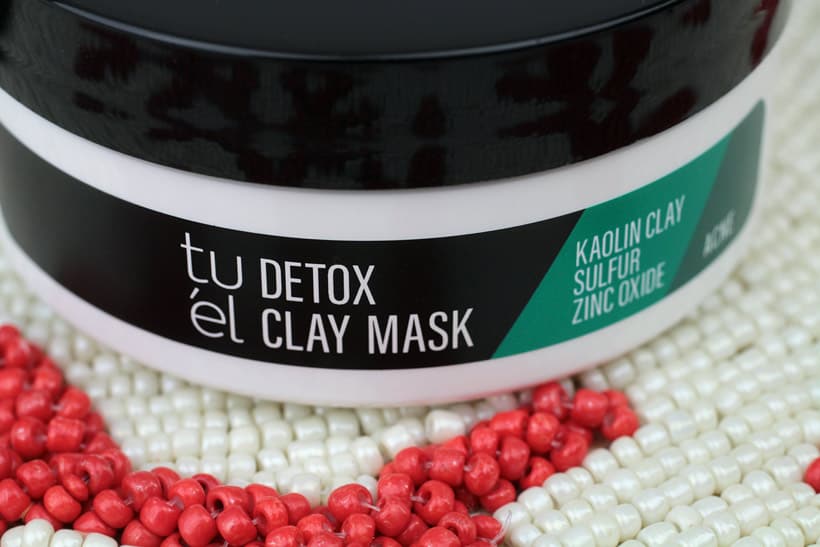 Indie huidverzorgingsmerk Tuel Detox Clay Mask voor acne