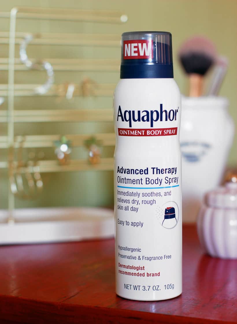 Aquaphor Body Spray op girly dressoir