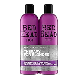 TIGI Bed Head Dumb Blonde Shampoo en Reconstructor Conditioner Duo