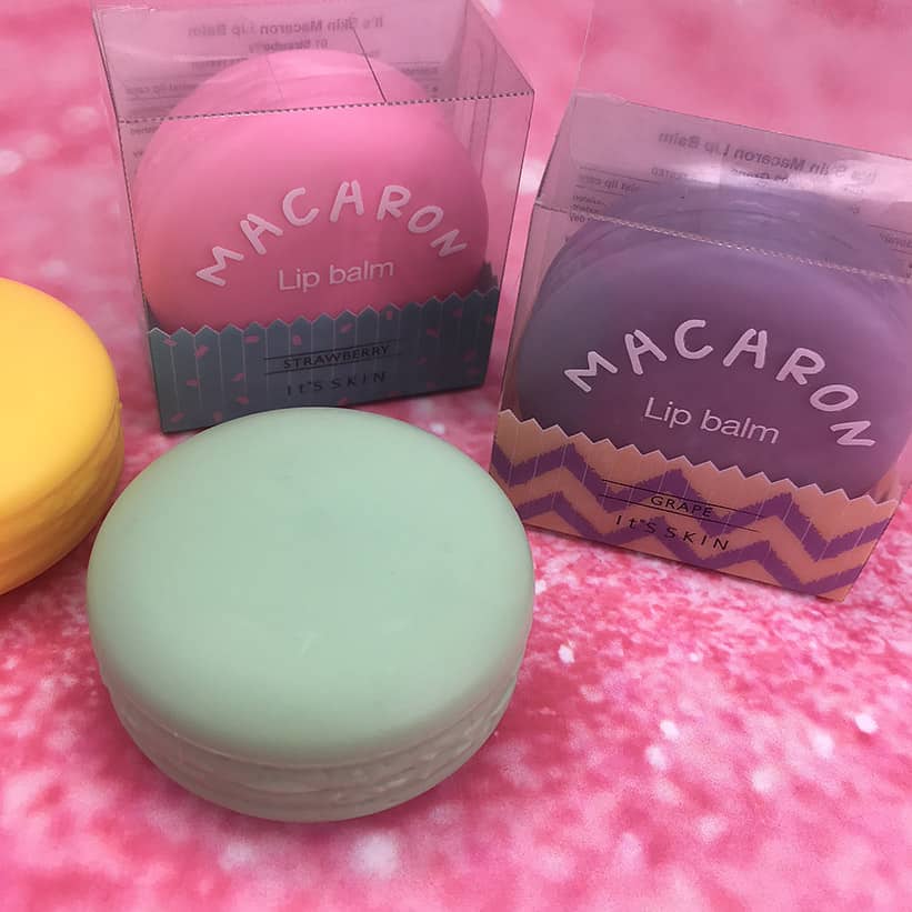 Het is Skin Macaron lippenbalsem in ananas