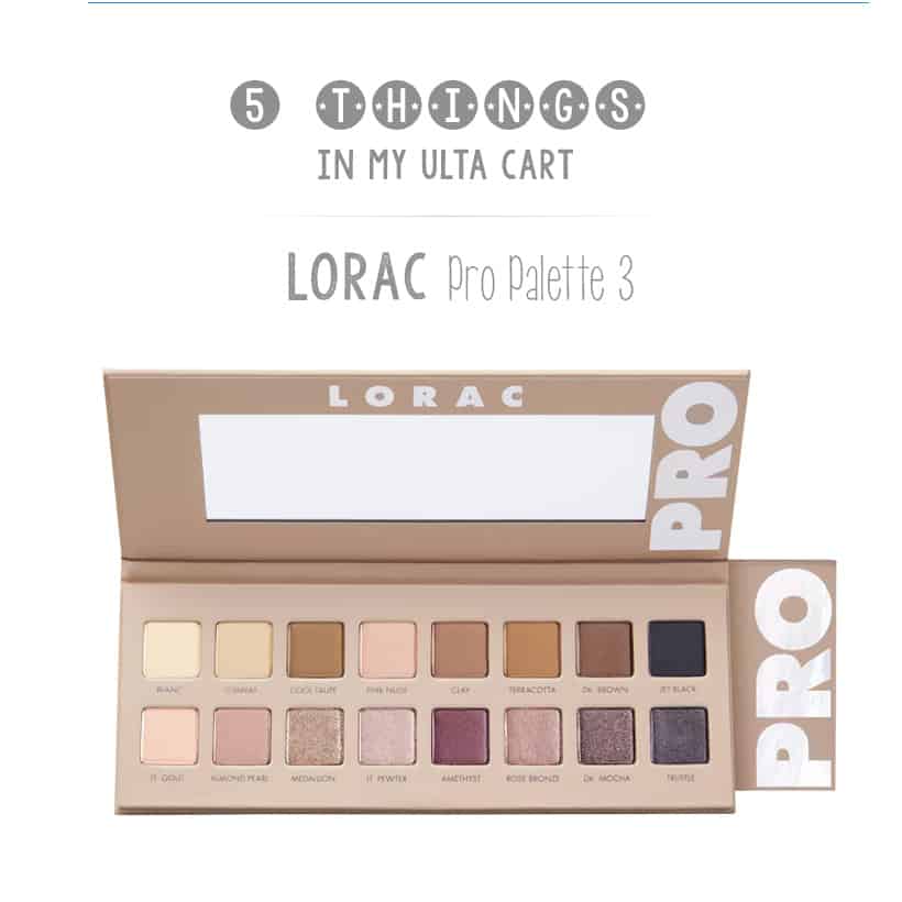 Wat zit er in mijn Ulta Cart Lorac PRO Palette 3 oogschaduw palette