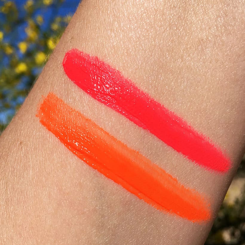 INC. REDIBLE Luister Hard Girl Neon Lip Paint swatches Ik ben een Hot RN en ze is gearriveerd