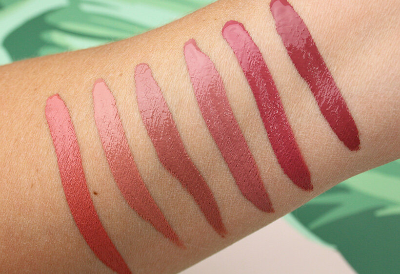 Pixi MatteLast Liquid Lip Swatches