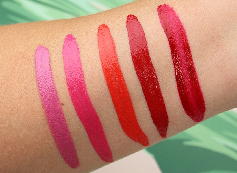 Pixi MatteLast Liquid Lip Swatches