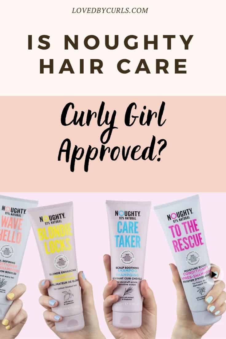 Is Noughty Hair Care Curly Girl goedgekeurd