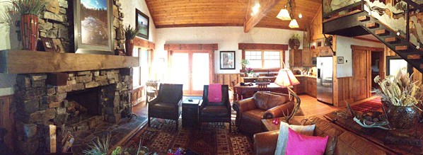 Living Room Big Timber Homes Cabin at The Resort at Paws Up