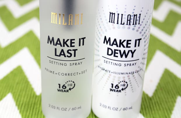 We Heart This deelt een Milani Make it Dewy Setting Spray review: Het hydrateert, verlicht en zet. Het voelt eigenlijk als een spa mist van komkommerwater.