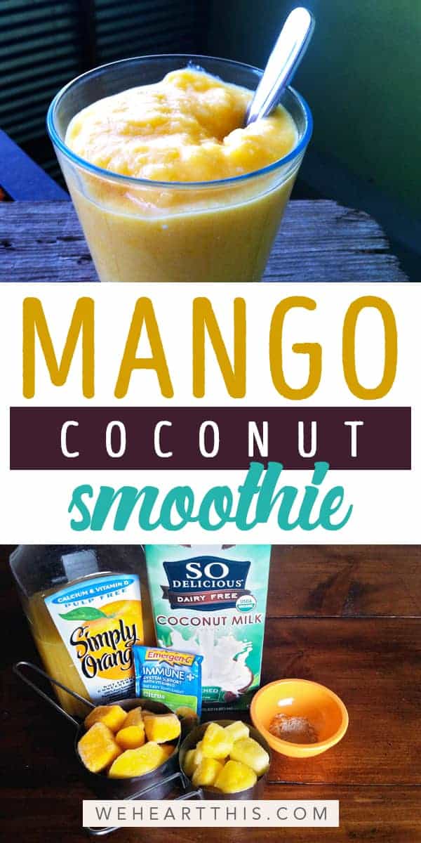 Mango Coconut Smoothie Recept