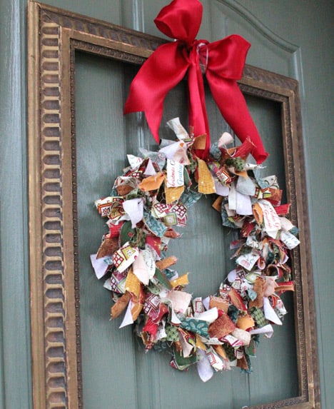 How-To: Rag Wreath en Verlichte Garland Display