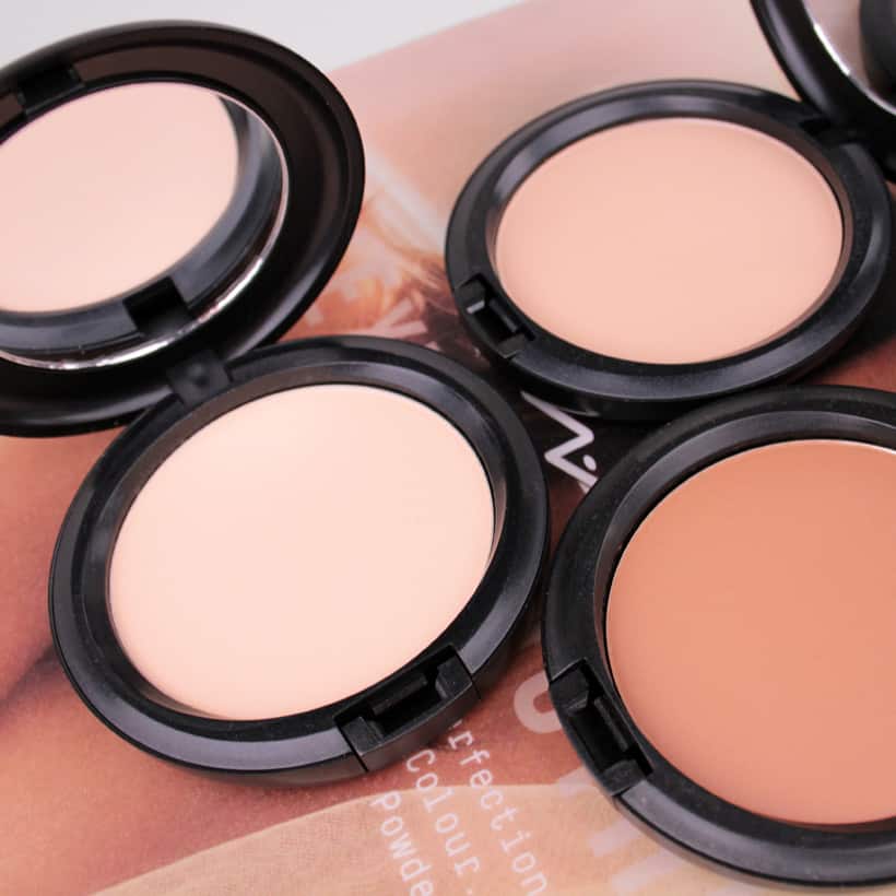 MAC Next to Nothing Pressed Powder compacts