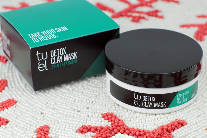 Indie huidverzorgingsmerk Tuel Detox Clay Mask voor acne