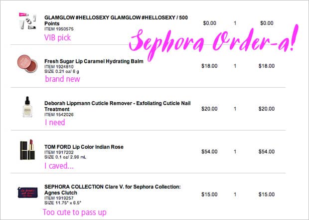 Sephora VIB Rouge verkoop must-haves