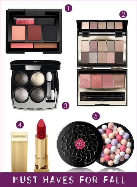 Herfst Make-up must haves