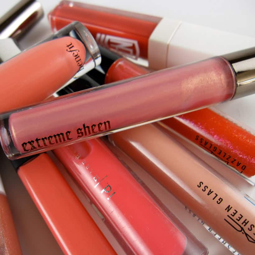 Coral lipgloss assortiment