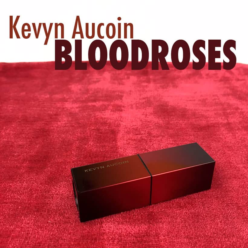 klassieke donkerrode lippenstift kevyn Aucoin bloodroses