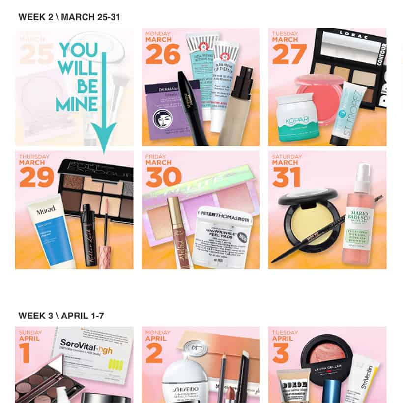 Wat koop je tijdens de Ulta 21 Days of Beauty Sale?